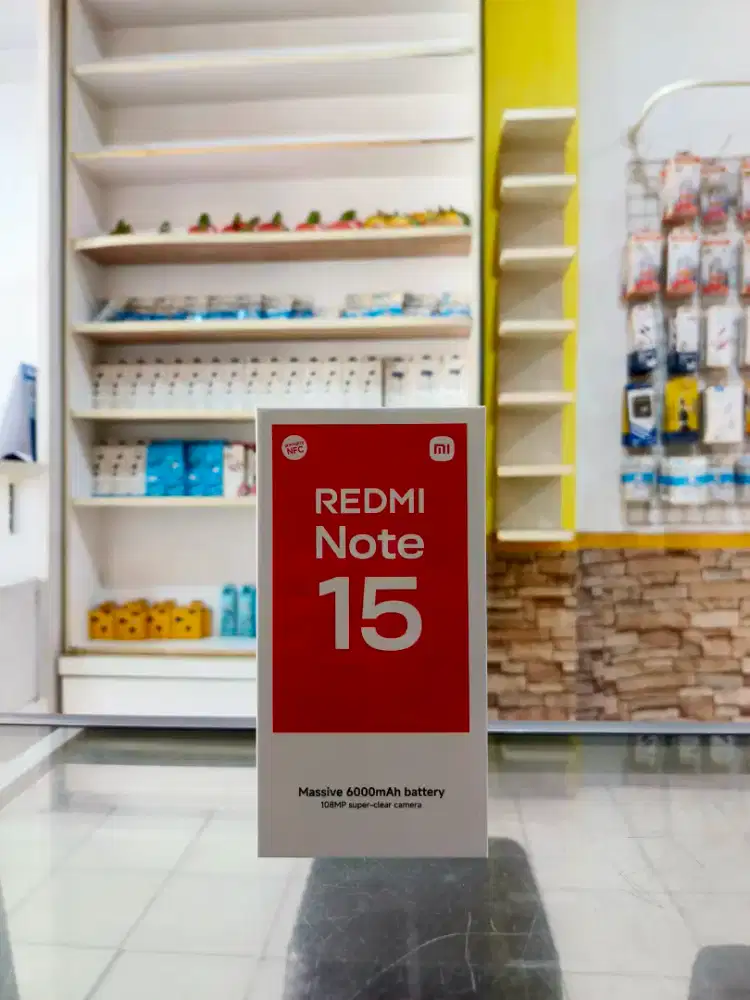 Redmi Note 15 8/128 Promo terbatas bisa Kredit