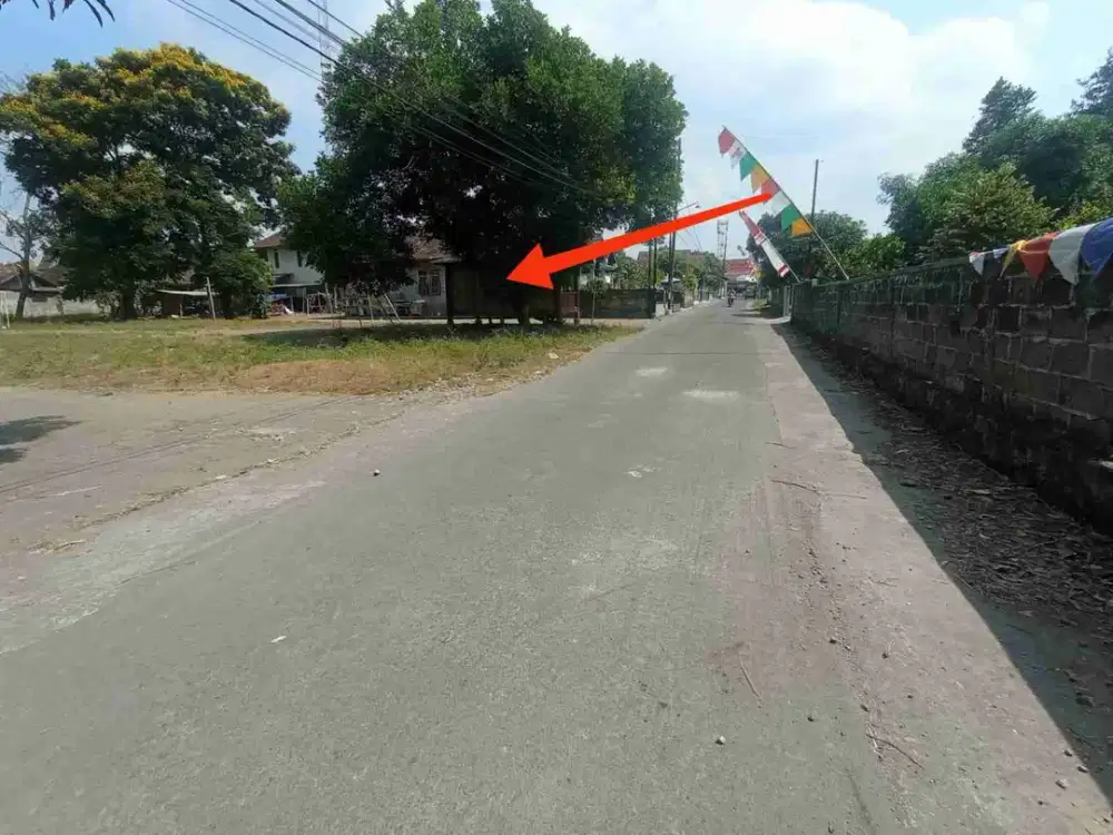 DIJUAL TANAH PEKARANGAN STRATEGIS TIMUR PEMANCINGAN KADISOKA