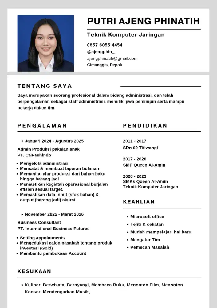 Mencari lowongan pekerjaan