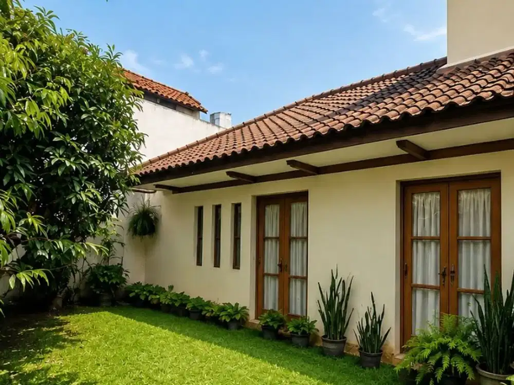 Rumah DIjual Bintaro - Rempoa. Taman Rempoa. Jalan Utama Komplek. NEGO