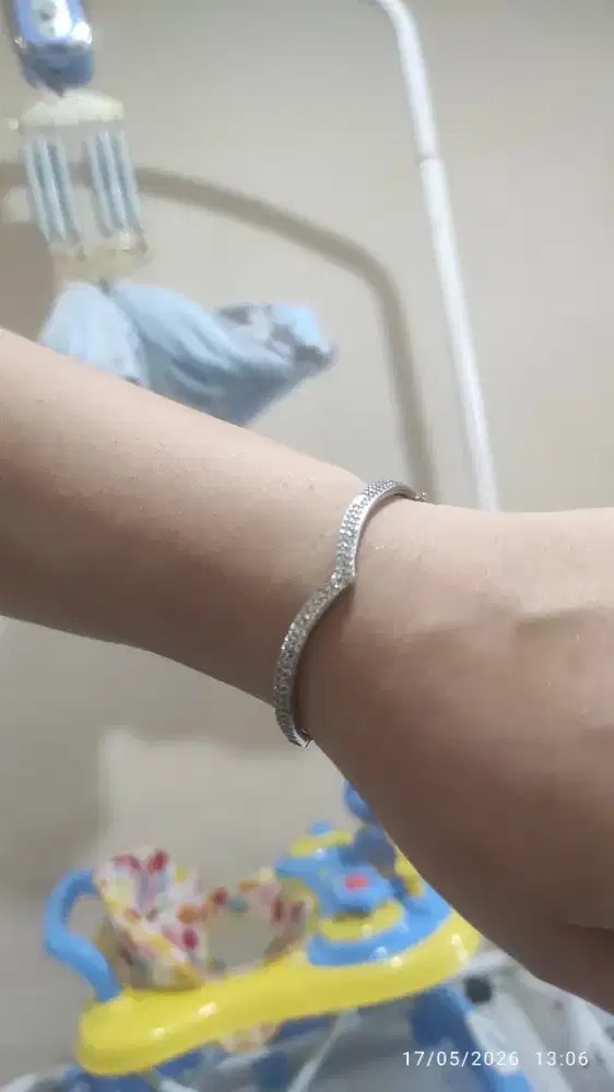 Gelang mega silver yg bs di cuci dan di jual