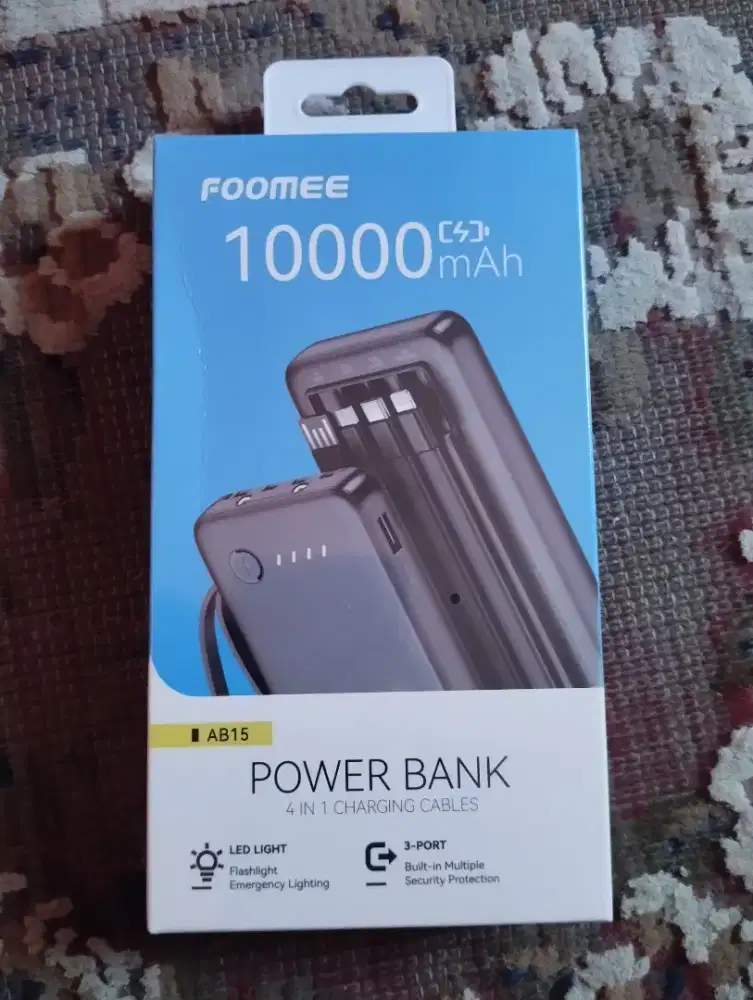 POWERBANK FOOMEE BAGUS, KEREN & BARU