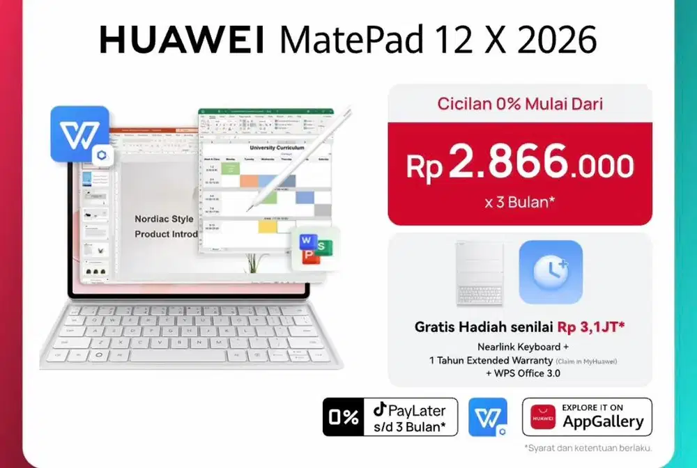 Huawei Matepad 12 X 2026