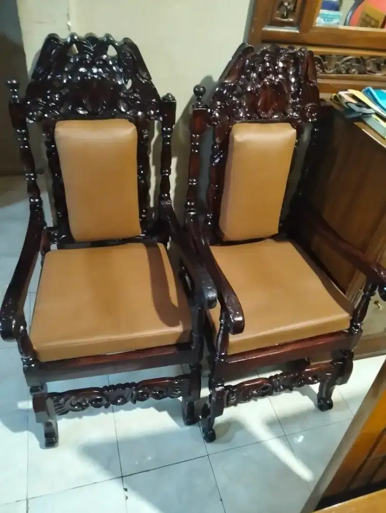 meja makan jati tua