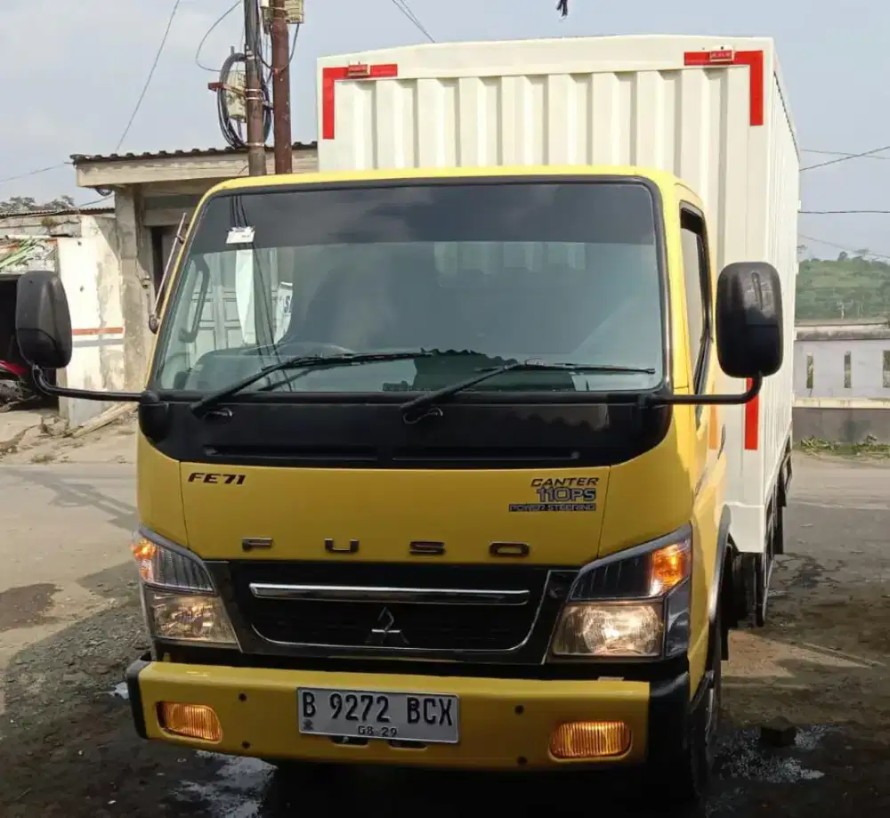 MITSUBISHI CANTER 2019 FE71 ENGKEL BOX BESI