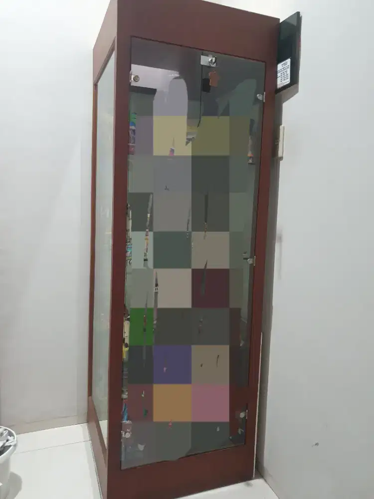 Lemari kaca display/ steling kaca
