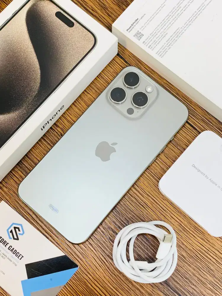 IPHONE 15 PROMAX 256GB IBOX NATURAL