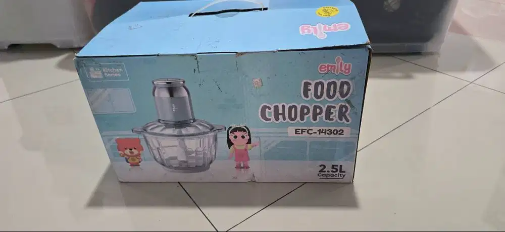 Jual Emily Food Chopper EFC-14302 2.5L Baru Belum Pernah Dipakai