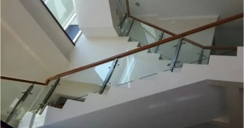 Railing tangga stainless steel $23