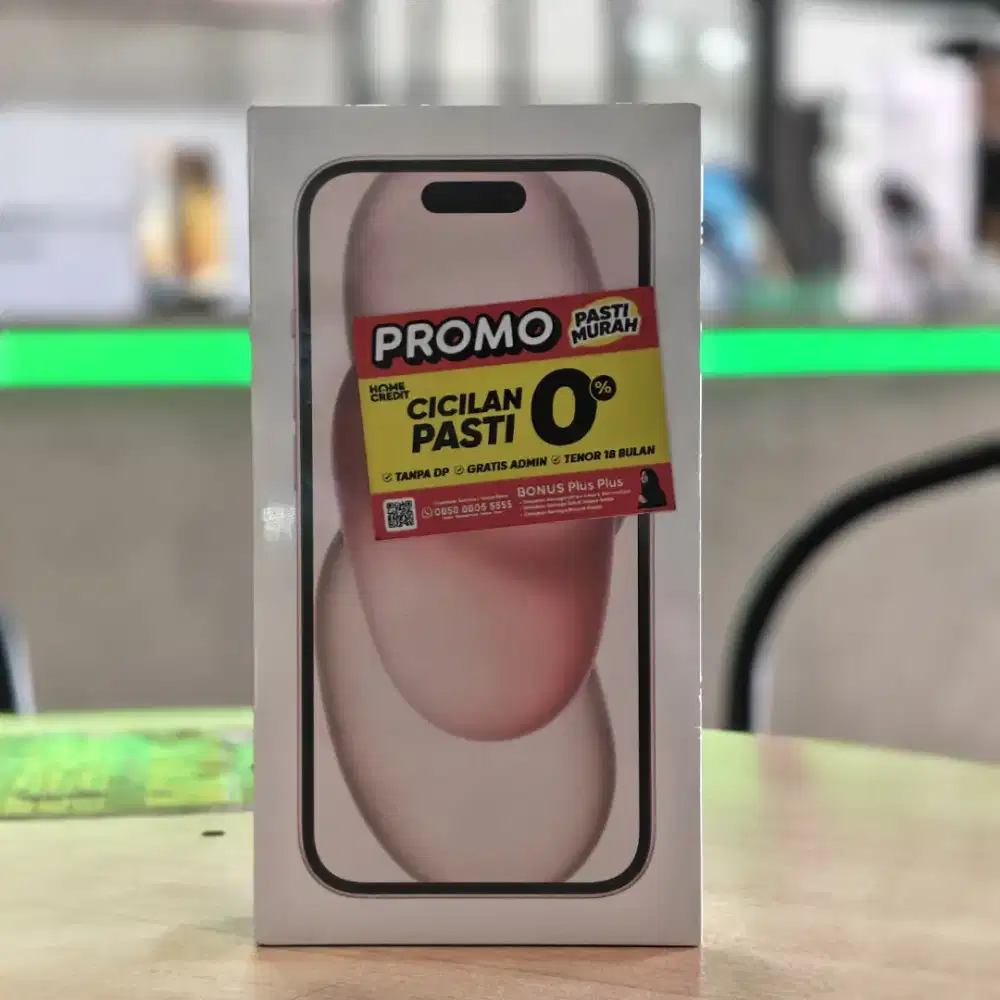iPhone 15 128,bisa tanpa dp , admin 0,bunga 0