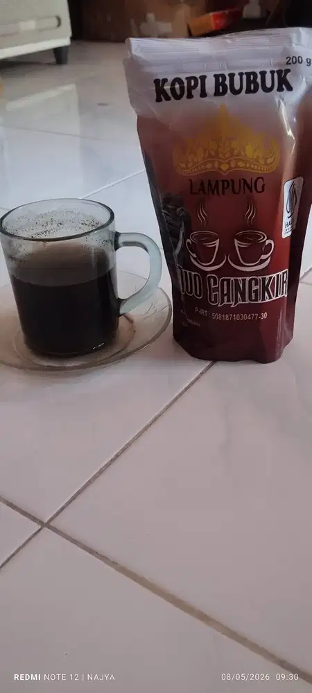 Kopi Asli Lampung Duo Cangkir