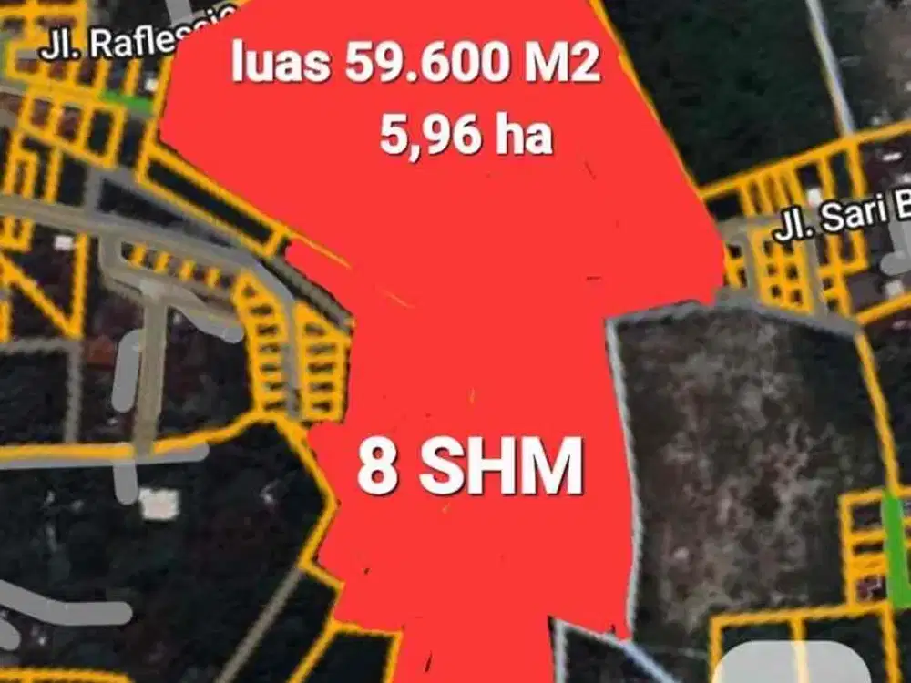 jual tanah Jimbaran jalan raya Uluwatu Jimbaran