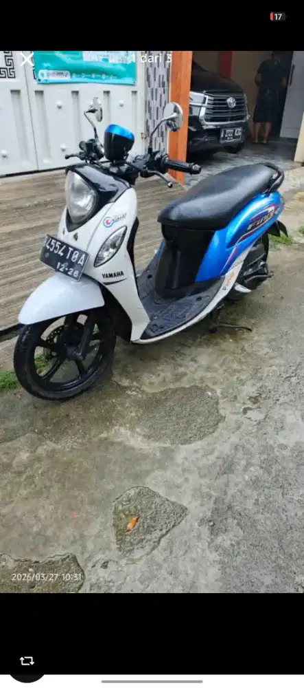 Yamaha fino 125 surat lengkap pjk hidup