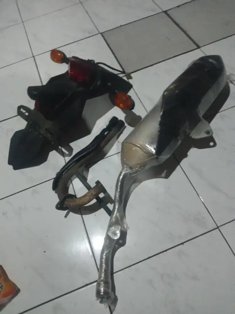 Klx,Kenalpot sepakbor ORI D tracker 2021