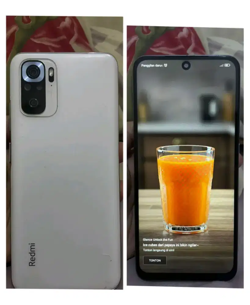 Redmi note 10s putih