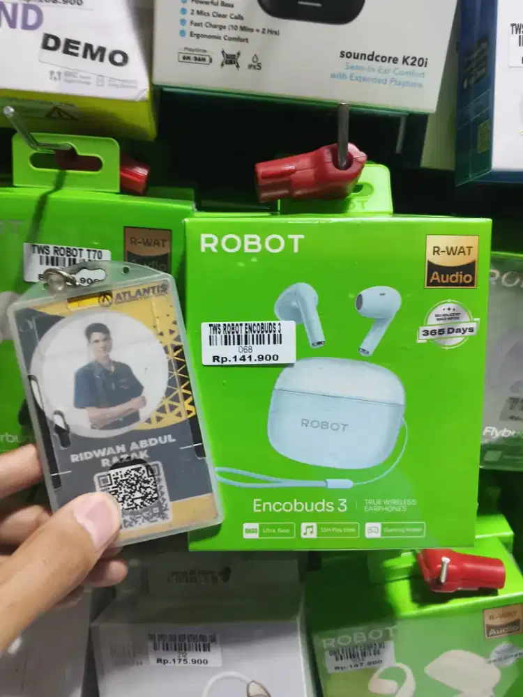 TWS ROBOT ENCO BUDS 3 | ATLANTIS DAHSYAT