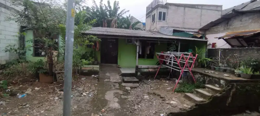 Dijual tanah beserta bangunan
