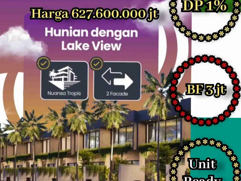 TSG, Type Casa Laguna dkt TAMKOT Sepatan, harga 627 jt