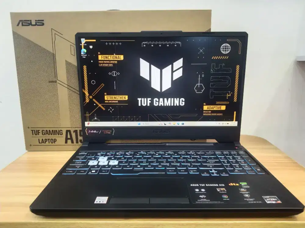 MULUSSS. Asus Tuf A15 FA506N
Ryzen 7 7435HS/16GB/512GB/RTX 2050 4GB