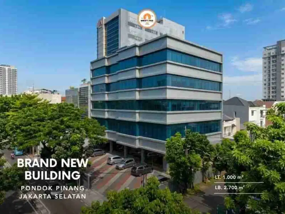 Dijual Gedung perkantoran 5 Lt kawasan Pondok indah jakarta selatan