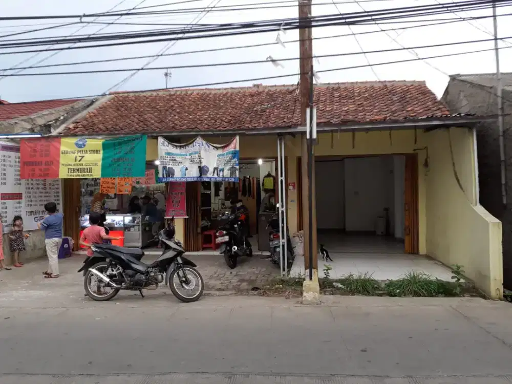 Disewakan Kios pinggir jalan bojong gede cilebut