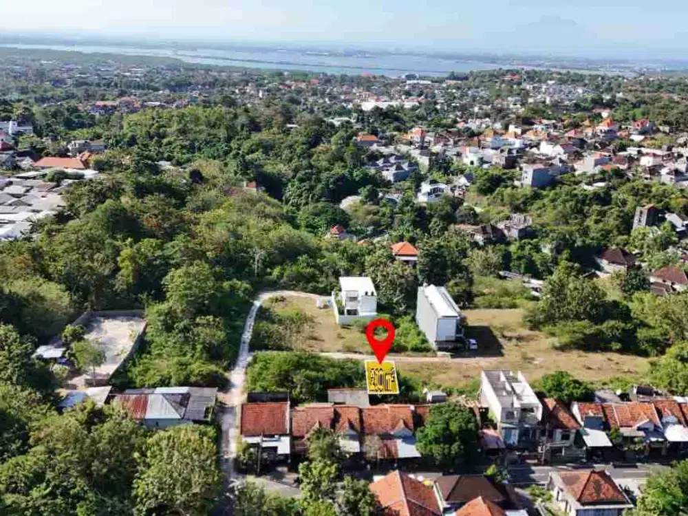 Tanah Murah Plot Kecil Zona Kuning Taman Giri Nusa Dua Bali