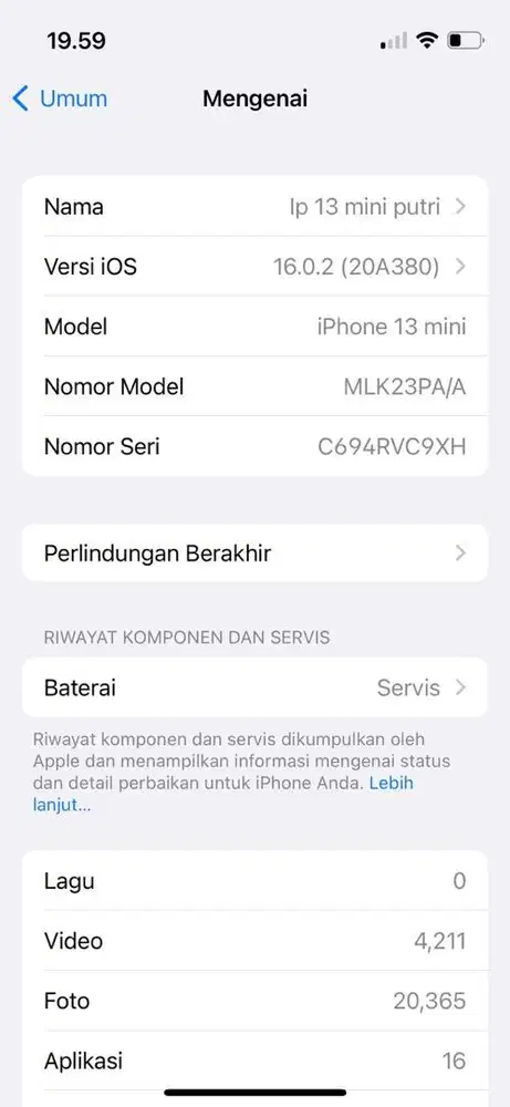 Iphone 13 mini 128 ibox