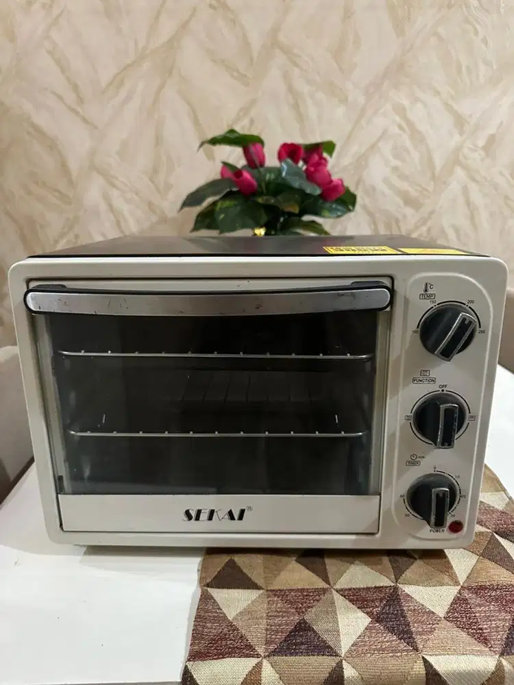 Oven merek sekai 18 liter low watt