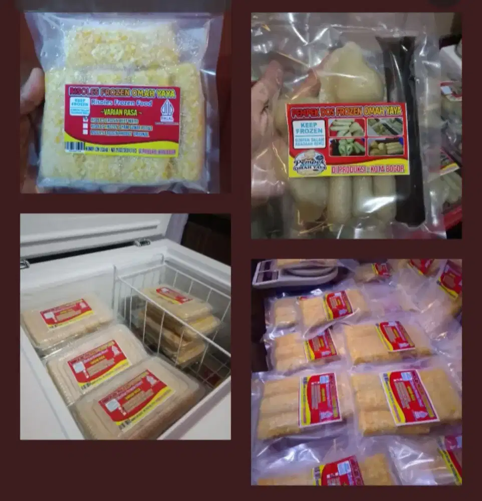 Lowongan pekerjaan Sales Frelance produk Risoles Frozen dan Pempek