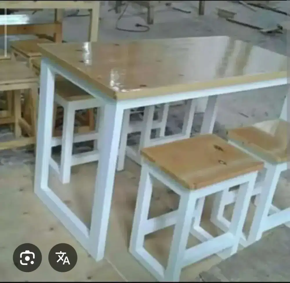 MEJA KURSI WARKOP