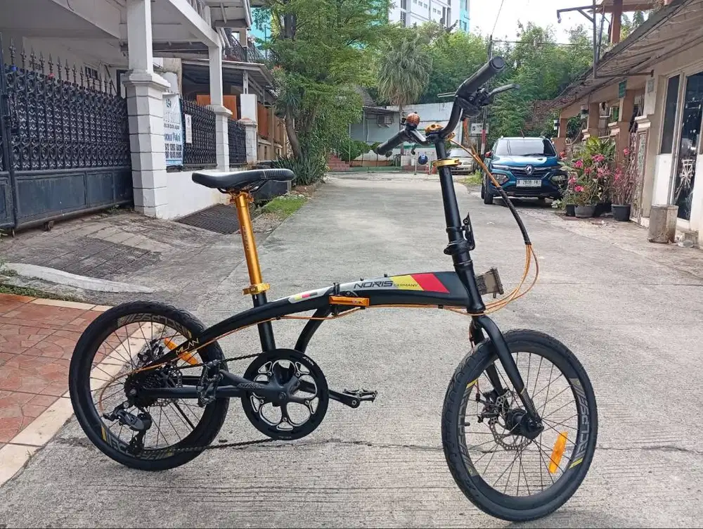 Dijual sepeda lipat 20, full custom