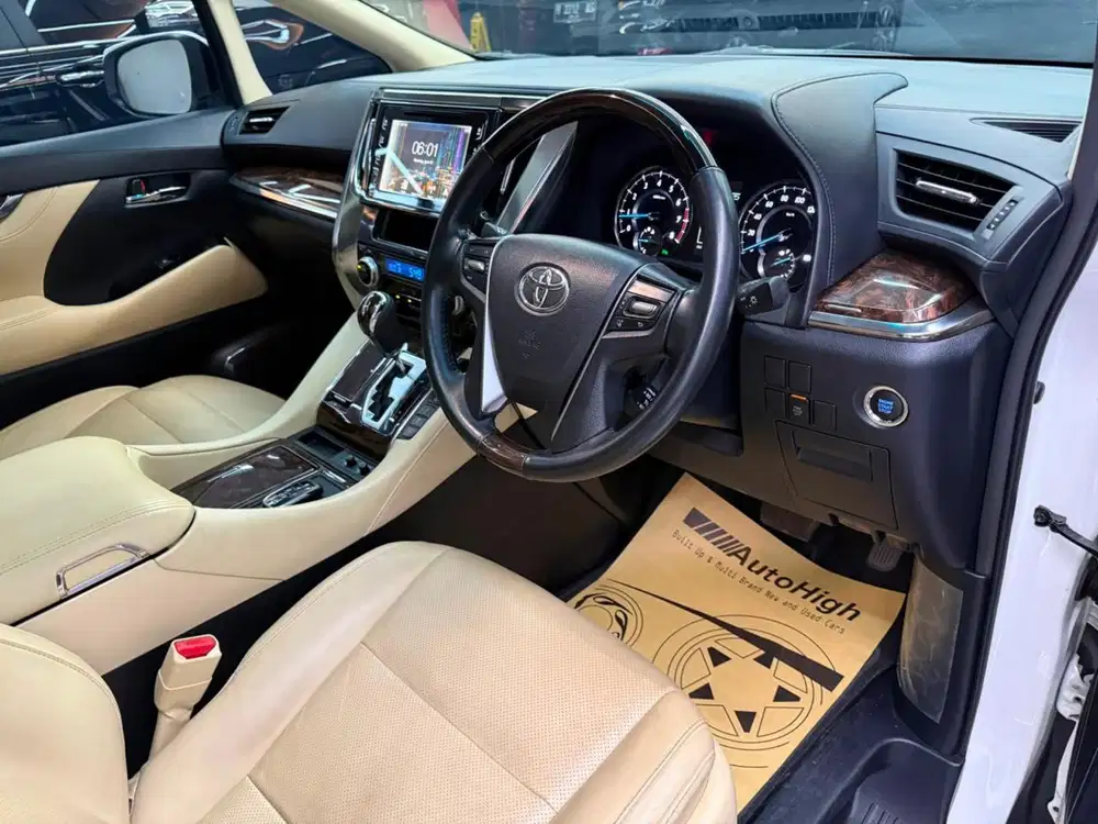 DP10% [Km15.000] Alphard G 2018 White Reg 2019 #AUTOHIGH