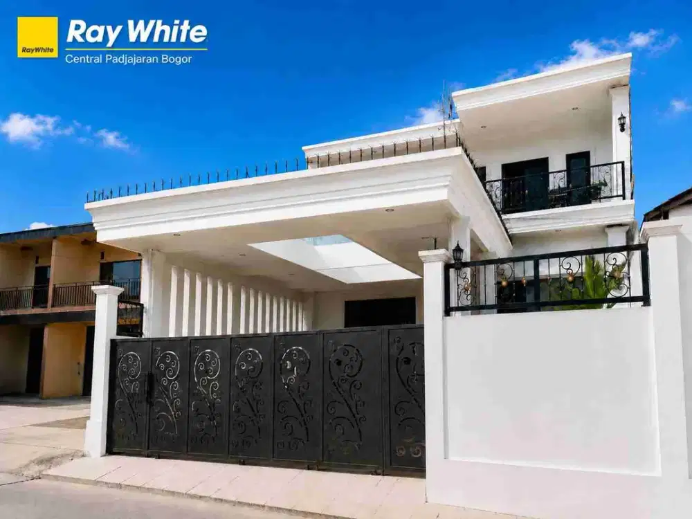 Dijual Rumah Mewah Modern Classic 2 Lantai Full Furnished Siap Huni Bogor Dekat Tol Gadog