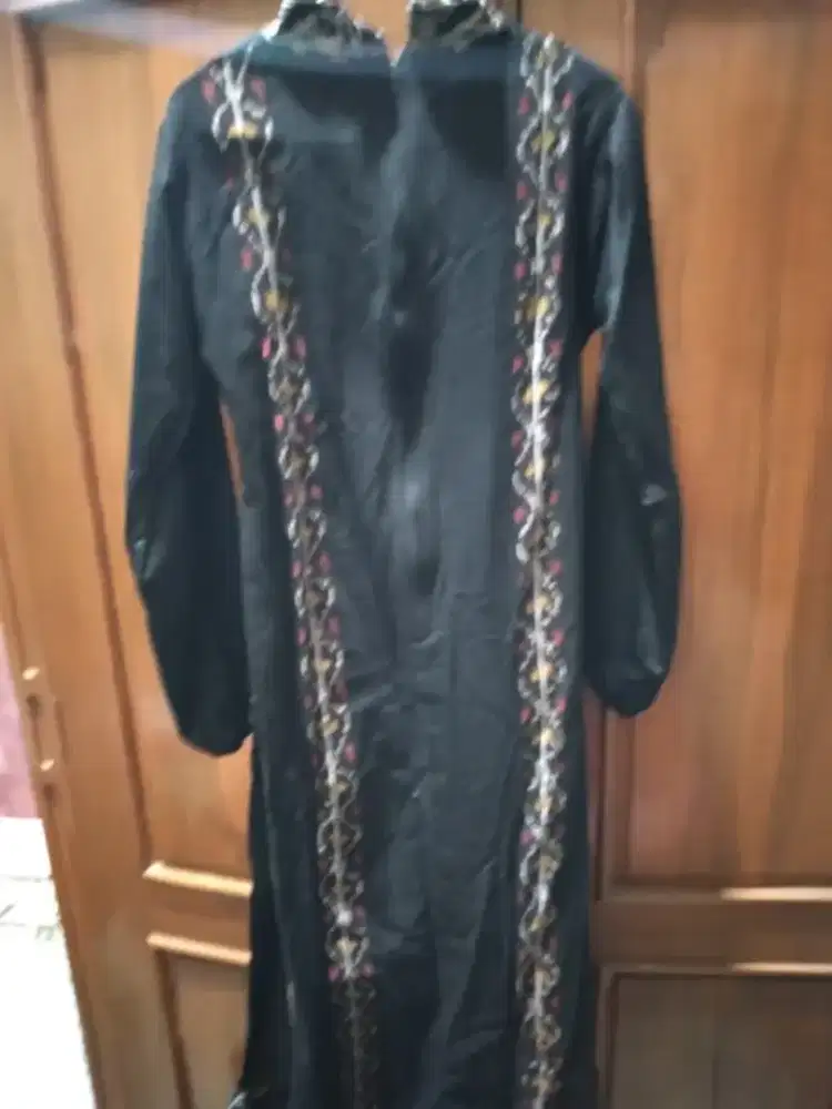 Gamis motif batik