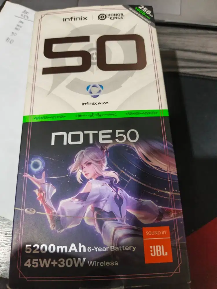Infinix note 50 Ram 8/256 Grey