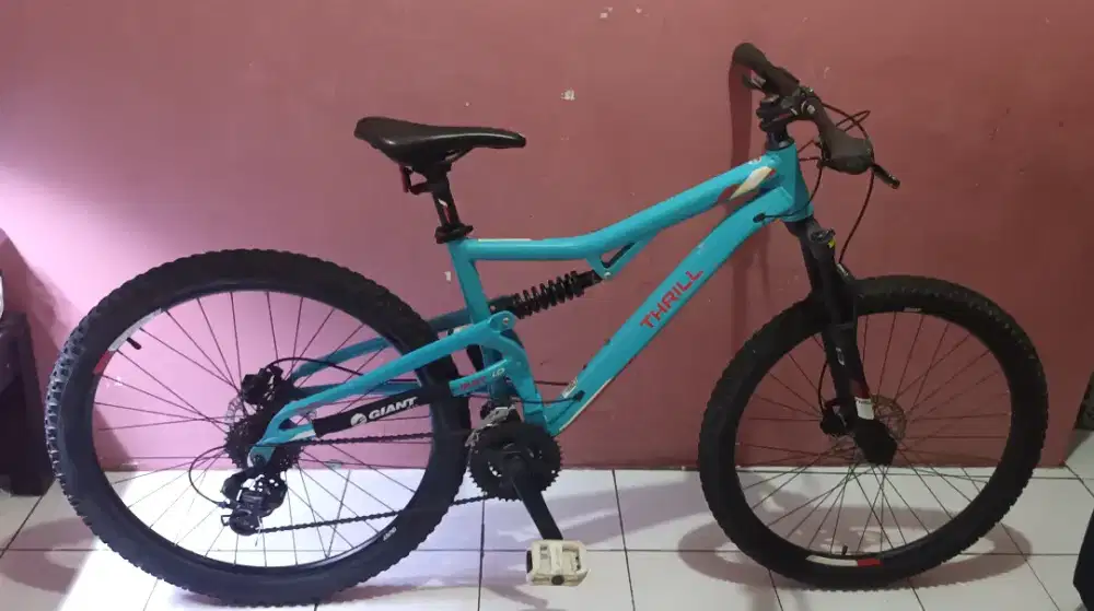 Sepeda gunung MTB Thrill Oust 01, 27.5, L