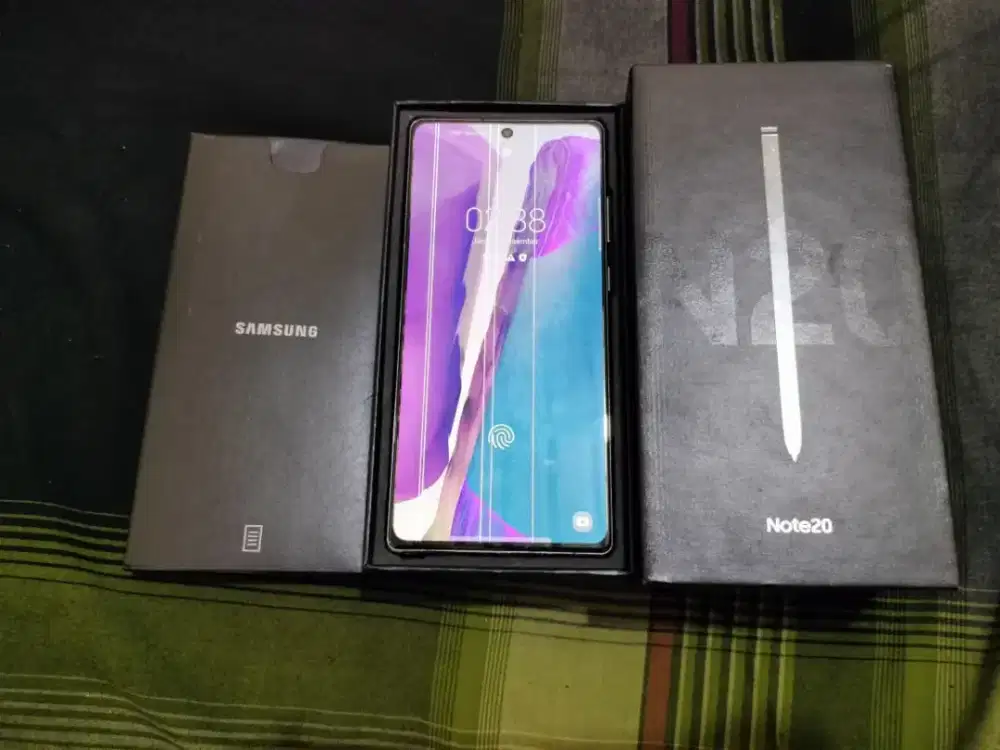 Samsung note 20 lengkap segel