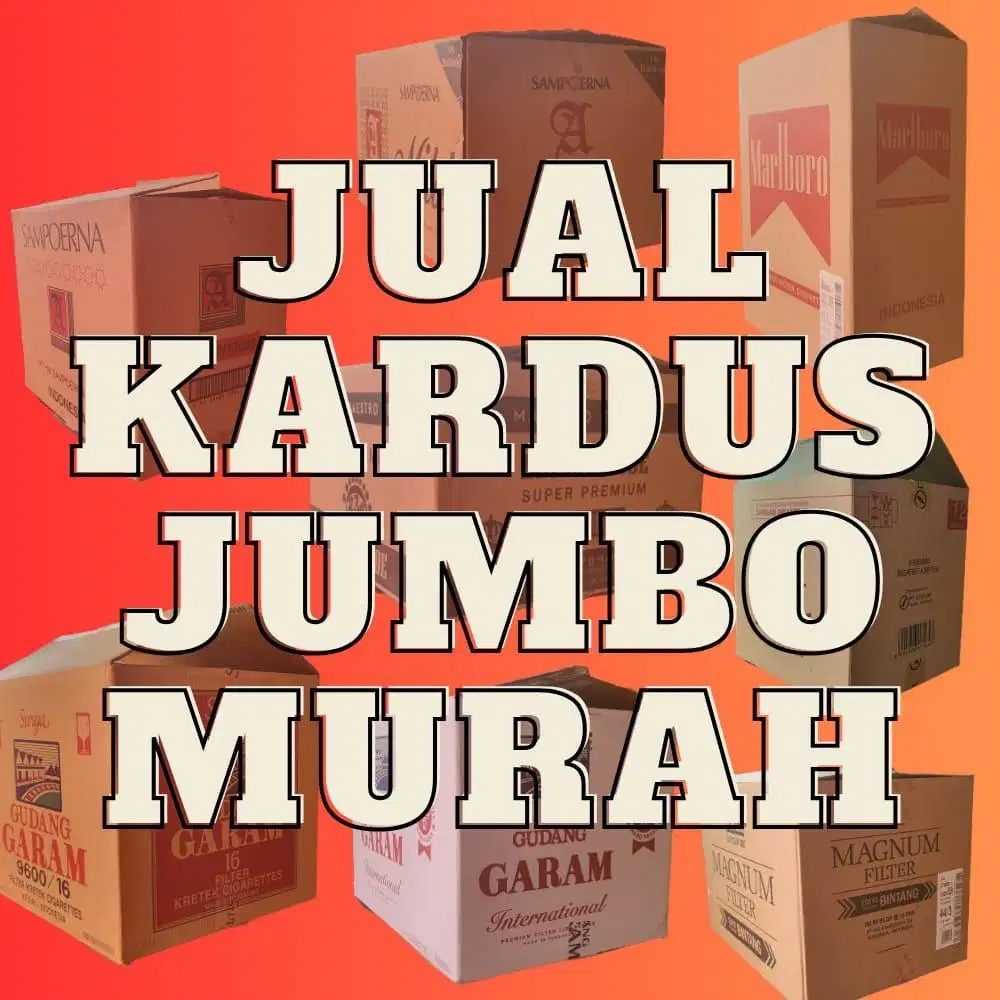 Jual Kardus Rokok Murah