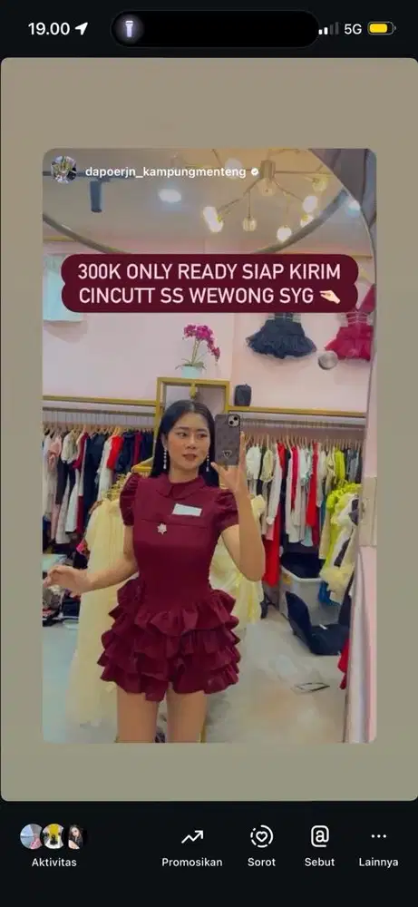 LOWONGAN HOST LIVE TIKTOK JUAL BAJU