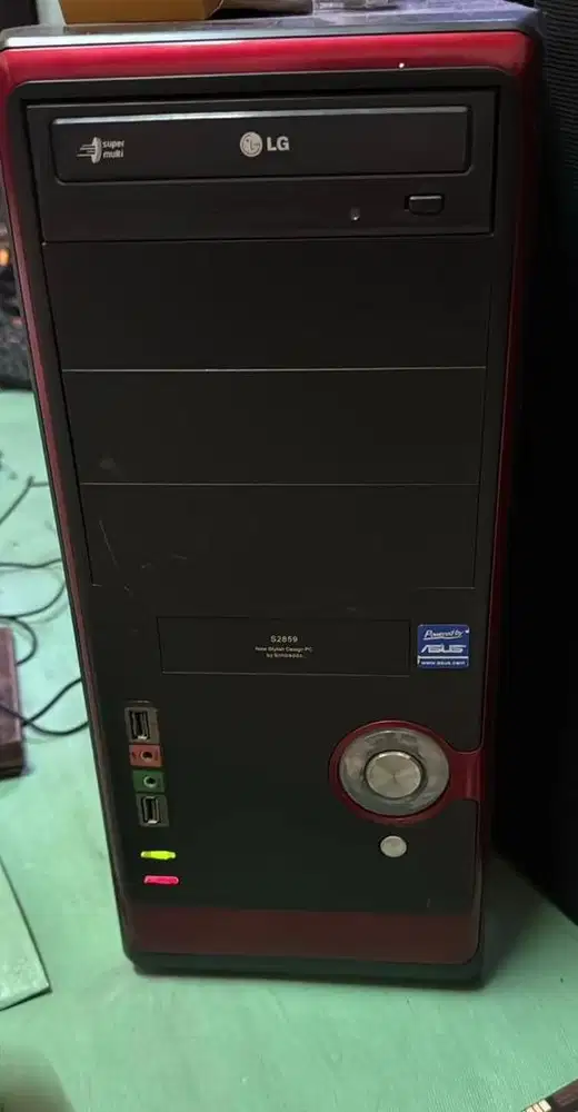cpu only core i5 kondisi normal.