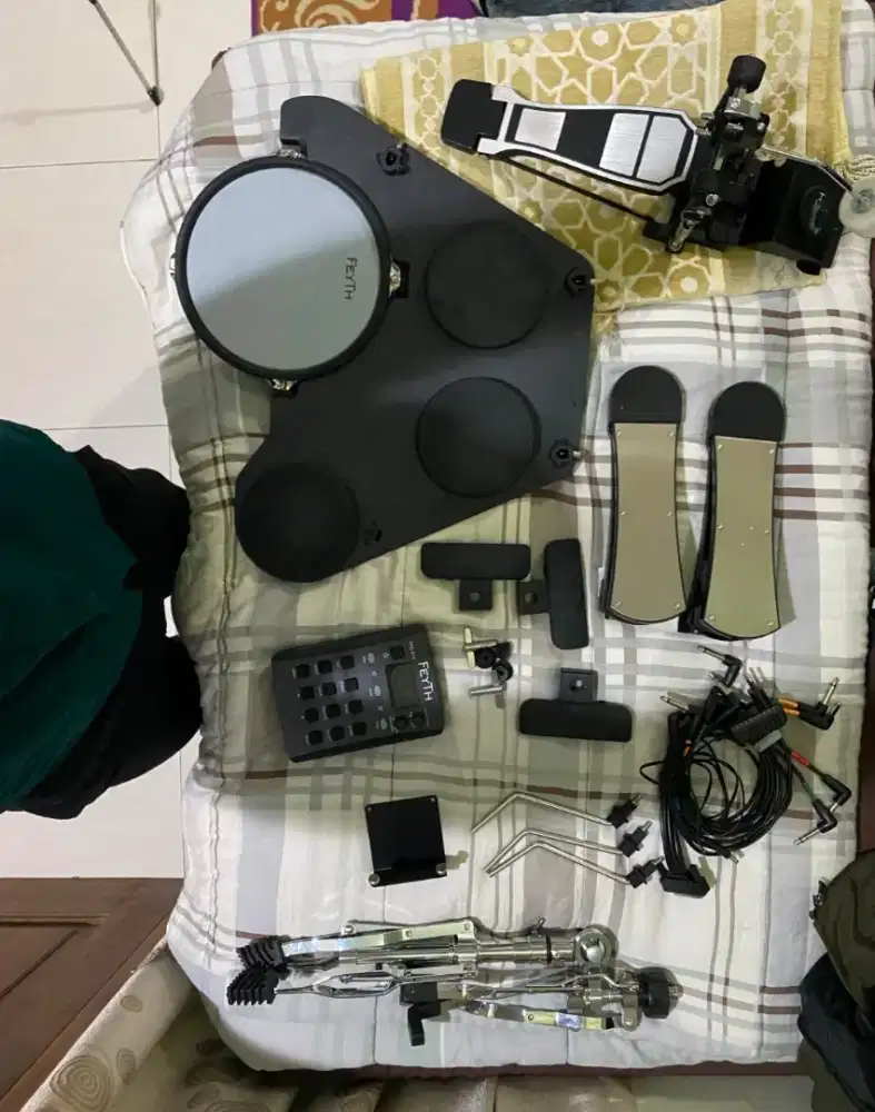 Drumkit Electronic Feyth FDP011 7Piece Compact Original