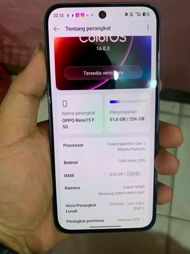 OPPO RENO 15F 5G 8+8/256GB