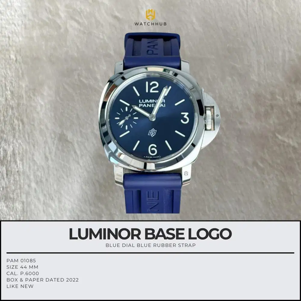 Panerai Luminor Base Logo Blue PAM01085
