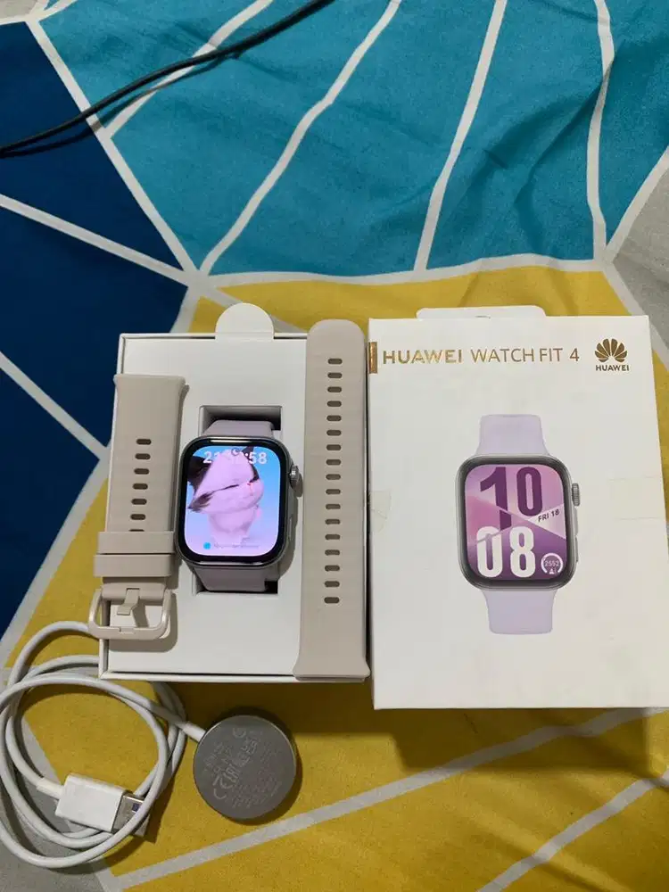 Smartwatch Huawei Watch Fit 4 Mulus Second Fullset - Like New
