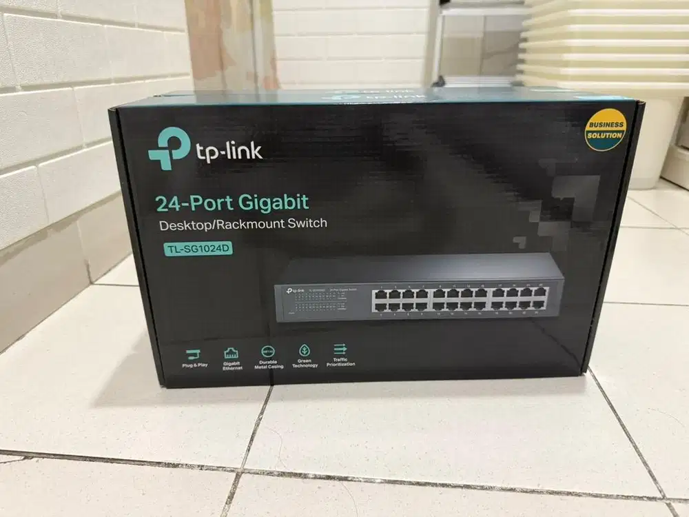 Jual switch TP-link 24 port Gigabite TL-SG1024D