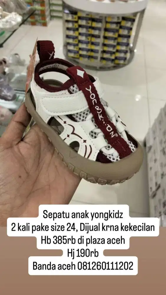 Sepatu anak yongkidz