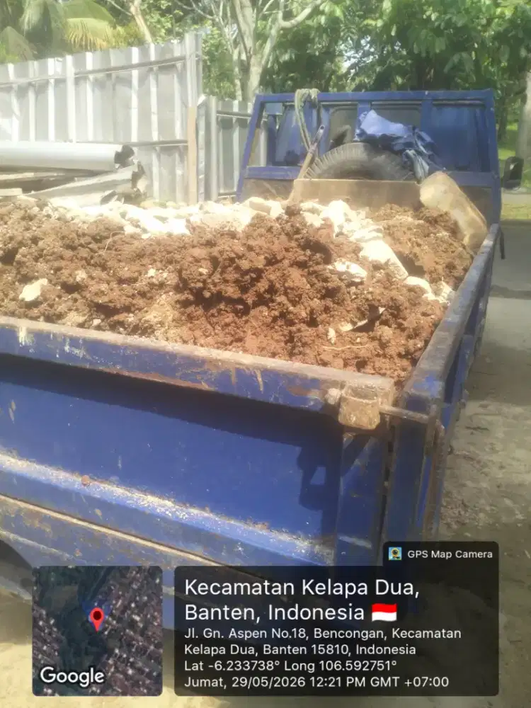 Jasa buang puing/ada Ampah proyek pindahan dll