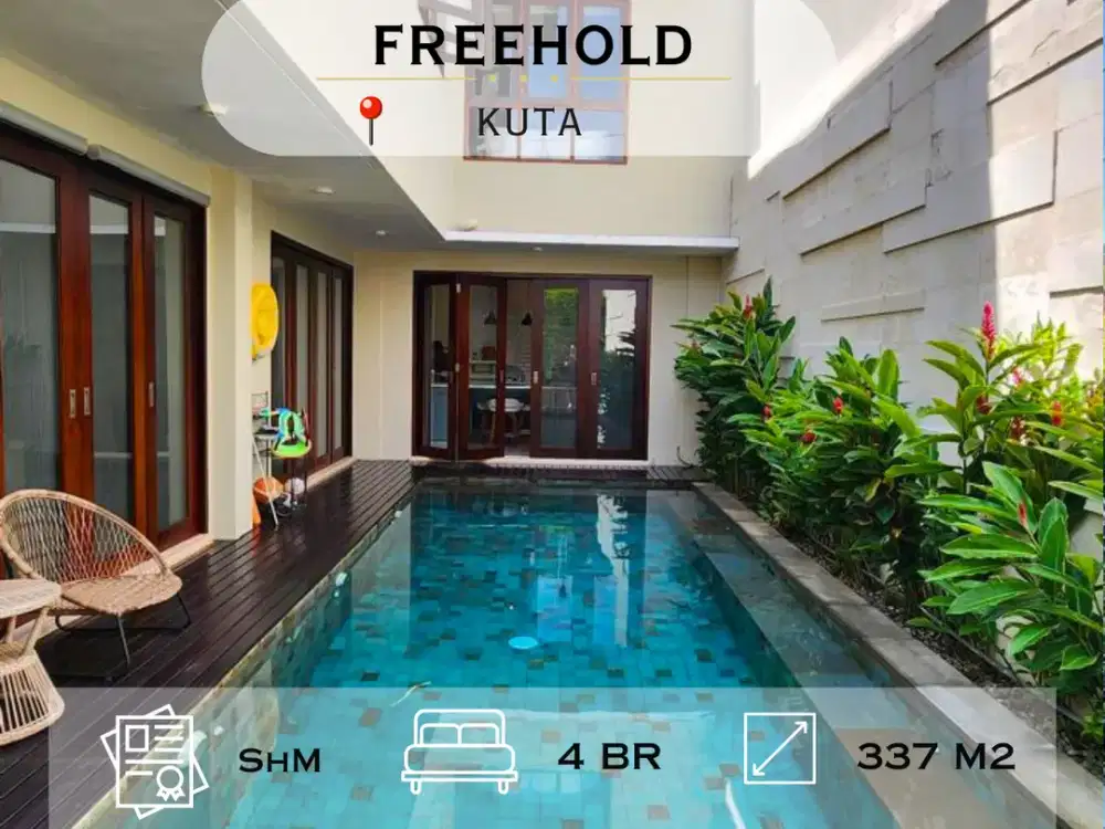 Dijual Rumah Cantik Cluster Premium Harvestland di Kuta Bali