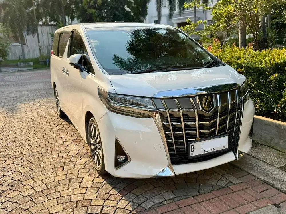 MILIK PRIBADI! Toyota Alphard G ATPM TSS TH 2020 Putih