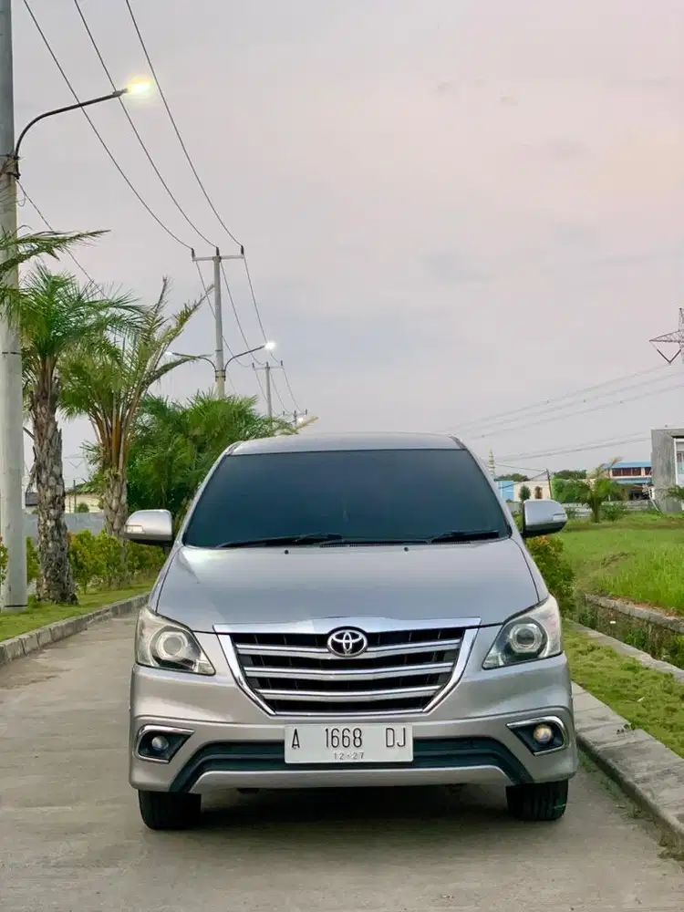 Bismillah dijual innova V bensin 2015